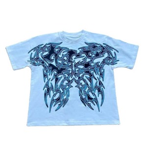 Custom Men's 100% Cotton Regular Fit Cropped T-Shirt Streetwear Heavy Weight 340g Breathable Quick Dry High Quality Casual Solid - Product Image 2