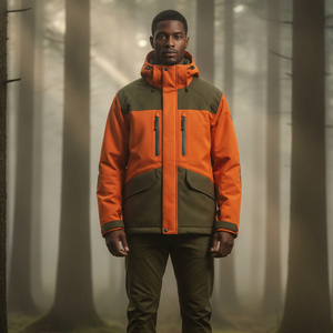 Chaqueta Táctica de Caza Térmica de Invierno para Hombre, Forro Polar Antipilling, Impermeable, Camuflaje, Deportiva - Product Image 5