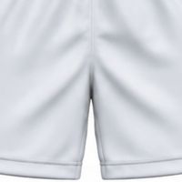 Shorts de volley-ball blancs et noirs à taille élastique, unis, pour sublimation, tenue de sport athlétique d'équipe, uniforme de compétition, vêtements d'entraînement