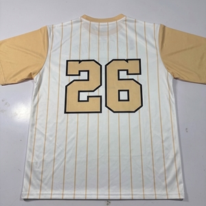 Full Sleeve Baseball T-Shirt Sublimation Printed <b>Polyester</b> Streetwear Fitness Training Long Sleeve T Shirt - Product Image 5