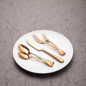 Collection de luxe pour la salle à manger : Ensemble de couverts en métal, cuillère, fourchette, couteau en acier inoxydable, finition élégante pour la cuisine - Product Image 3