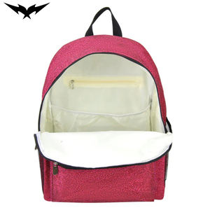 Mochila Brillante de Gran Capacidad con Logotipo Personalizado para Niñas, Estilo Deportivo de Moda con Forma Cuadrada, Correas Ajustables y Cremallera - Product Image 5