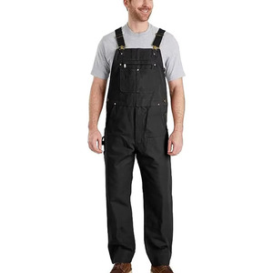 Wholesale Polyester Poly Cotton welding bib custom color Reflective Tape Welding Painter Bib Pant Mens <b>Work</b> <b>Cargo</b> - Product Image 4
