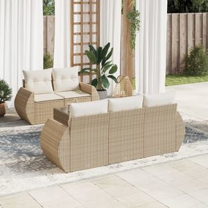 Conjunto de Sofás de Jardín Color Beige - Product Image 1