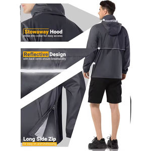 Chaqueta Impermeable Resistente y de Alta Calidad para Hombre, Traje de Lluvia, Pantalones Impermeables, Impermeable para Motocicleta a Precio Accesible - Product Image 6