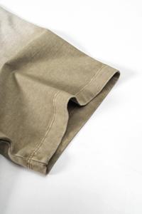 Camisetas de Jersey de Poliéster/Algodón con Lavado Ácido, Logotipo Frontal, Hombros Caídos, Estilo Urbano Oversize, Anti-Pilling, 220g, para Hombre - Product Image 4