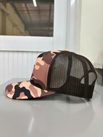Gorra Trucker de Camuflaje Personalizada, 100% Poliéster, Lona Transpirable e Impermeable, Unisex, para Adultos, Deportiva, para Exteriores, con Diseño Digital/Sublimado