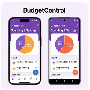 แอปติดตามการออมเงิน Royalcraft – ตัววางแผนเป้าหมาย, ตัวติดตามการออมเงิน, การควบคุมงบประมาณ และข้อมูลทางการเงิน ios/android - Product Image 2