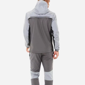 Men Windbreaker Tracksuit Waterproof Nylon Streetwear Track Suit Custom Logo Print OEM ODM Wholesale Factory Supplier - Product Image 2