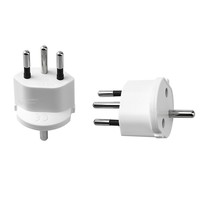 Adaptateur de voyage PC ignifuge avec verrouillage, prise UE/française vers suisse, vente chaude