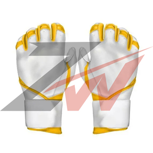 Wholesale New Style Adult Baseball Batting <b>Gloves</b> Leather Youth Wrist Support Ambidextrous Size M Unisex Lightweight Durable - Product Image 3