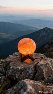 Lampe de sel LED alimentée par USB, sphère de cristal de sel de l'Himalaya, couleur naturelle, sculptée à la main, pour la décoration intérieure moderne - Product Image 3