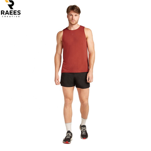 Nuevo diseño de ropa deportiva, camiseta sin mangas de corte regular para gimnasio, para hombre, para verano, al mejor precio, de secado rápido. - Product Image 5