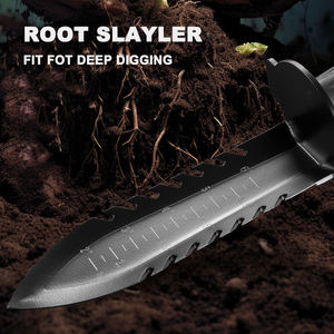 Couteau de chasse robuste en acier inoxydable à double denture avec étui de transport OEM - Product Image 5