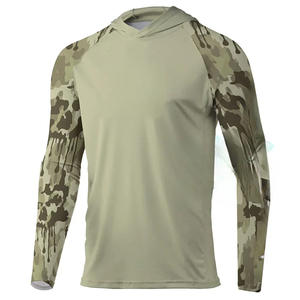 Sudadera con Capucha de Pesca para Hombre, Personalizada al por Mayor, Sublimada, Talla Grande, de Poliéster, Manga Larga, Secado Rápido, Transpirable, UPF 50 UV - Product Image 2