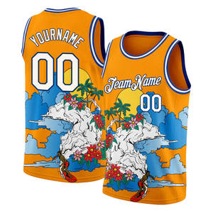 Maillots de basket-ball en mesh Elite 100% polyester, cousus, pour équipes américaines, fabriqués aux États-Unis, séchage rapide, uniformes d'équipe - Product Image 4