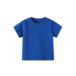 T-shirt personnalisé d'été pour enfants, imprimé, à manches courtes, col rond, pour garçons et filles, couleur bonbon, t-shirt vierge pour enfants et hommes - Product Image 5