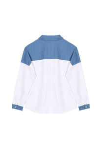 Triveers Wholesale New Arrival Women's Vintage Fashionable Quilted Hooded <b>Denim</b> Jacket Solid Color Autumn Windproof Eco-Friendly - Product Image 3