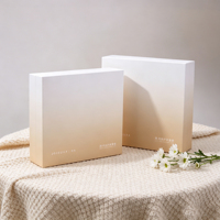 Boîte d'emballage en papier de luxe personnalisée pour produits cosmétiques, gaufrage pour fabricants de cosmétiques, coffret cadeau 3 pièces avec plateau intérieur