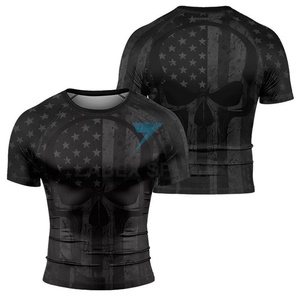 Zabex เสื้อกล้ามกีฬาสำหรับผู้ชาย, เสื้อกล้ามกีฬา MMA สำหรับผู้ชาย-สแปนเด็กซ์/ โพลีเอสเตอร์สำหรับเล่นกีฬา - Product Image 6