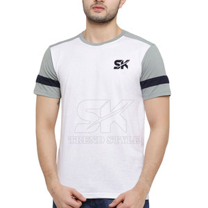 Camiseta de algodón 100% de último estilo y nuevo diseño, ropa urbana con logo impreso personalizado, corte holgado, precio al por mayor para hombre - Product Image 2