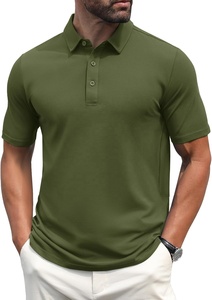 Polos de algodón de manga corta para hombre - Product Image 5