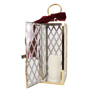 Elegantes Portavelas de Metal, Adorno de Acero Inoxidable para Escritorio, Decoración Navideña para el Hogar, Frascos para Velas - Product Image 5