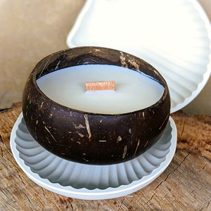 <b>Cheap</b> price decor coconut shell bowl <b>candle</b> handpoured soy wax <b>candles</b> bulk deal wholesale - Product Image 2