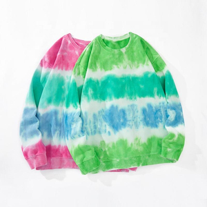 Nueva Llegada, Sudadera Tie Dye 100% Algodón para Hombre, Diseño Personalizado OEM, Sudadera de Franela para Invierno, Impresión Digital - Product Image 2