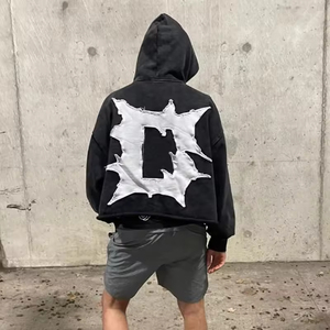 Sudadera con Capucha Personalizada OEM para Hombre, Impresión Digital 3D, Sudadera con Capucha Extra Grande con Estampado Completo, Sudadera con Capucha ARTIST INDUSTRY, Sudadera con Capucha Moderna - Product Image 6