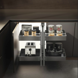 JY Project Customized Modern RTA Kitchen Cabinet European Style Artificial Marble Countertop <b>Small</b> Modular Kitchen Cabinets - Product Image 5