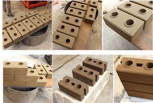 Fabbrica della cina argilla blocco di mattoni che fa macchina pressa idraulica WT1-10 blocco ad incastro che fa macchine <span class=keywords><strong>in</strong></span> libia - Product Image 4