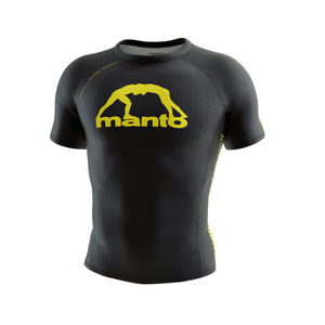 Rashguard MMA de Alta Calidad Hecho a Medida, Corto, de Spandex/Poliéster, UPF50+, Impresión por Transferencia de Calor, Ecológico, 180g, Secado Rápido, Unisex - Product Image 1