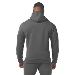 Sweat à capuche oversize 100 % coton molletonné de haute qualité pour homme, personnalisable, épaules tombantes, streetwear hiver, écoresponsable 2026 - Product Image 5