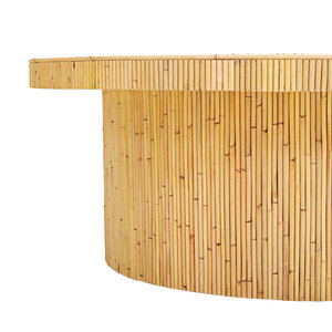 Elegante mesa de centro de ratán para decoración del hogar - Product Image 6