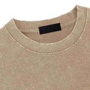 Camisetas Vintage para Hombre, 100% Algodón Puro, Lavado Ácido, Personalizadas con su Logotipo, Impresión por Transferencia de Calor, Venta al Por Mayor de Fábrica - Product Image 2