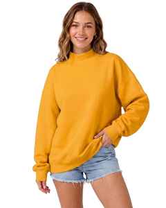 Suéter Oversize con Cuello Alto para Mujer, Nueva Temporada, Moda Actual, Prenda Esencial para el Armario Contemporáneo - Product Image 1