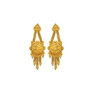สร้อยคอทองเหลืองชุบทอง 14K 18K 24K แบบกล่องลายดอกไม้สั้น ดีไซน์ดั้งเดิม ชุดเครื่องประดับแฟชั่นสำหรับผู้หญิง ขายส่ง - Product Image 5