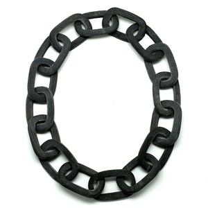 Collar de cadena de eslabones de joyería de cuerno de búfalo hecho a mano, estilo clásico Unisex, estilo de vida saludable, gran oferta, cadenas de moda, collares - Product Image 1