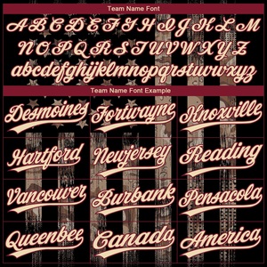 Maillot de softball vintage drapeau américain le mieux noté, design patriotique USA, 100 % polyester, personnalisable avec logo d'équipe, nom et numéro - Product Image 4