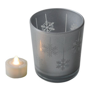 2023 Hot Selling Designer Glass Cover Tealight Holder for Dinning Table Decor Wedding Decor and Party Decor Candle Votive - Product Image 3