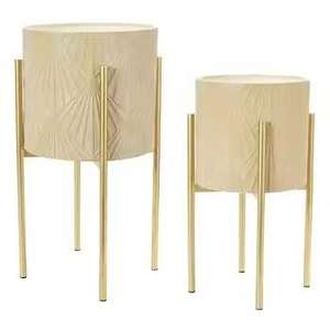 Juego de 2 jarrones decorativos modernos para sala de estar y mesa de entrada al mejor precio - Product Image 4