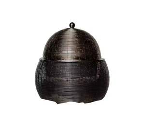 Recipiente de Metal de Lujo para Buffet con Tapa, Calentador de Alimentos Decorativo, Plato para Servir, Calentador de Alimentos para Mesa de Restaurante - Product Image 2