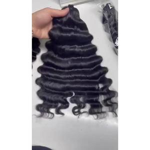 Extensions de cheveux humains courts bouclés noirs à clipser, aspect naturel, pour les fêtes, le bureau, les mariages, la vie quotidienne et toutes les occasions - Product Image 1