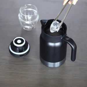 SANTECO Distributeur de boissons rond en acier inoxydable isolé, finition mate, résistant à la chaleur, 1000 ml, modèle P85, sans garantie - Product Image 5