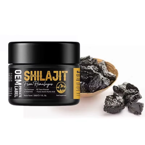 Private <b>Label</b> Top Selling Himalayan Shilajit Resin with 82% Fulvic Acid Bulk Supplier 100% Pure Shilajit 30g for Men and Women - Product Image 2