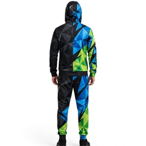 Chándal de Sublimación Premium para Hombre, Confeccionado con Material Duradero, Ofrece un Diseño Elegante, Chándal de Sublimación para Hombre para Actividades al Aire Libre - Product Image 3