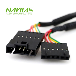 Connecteur de fil à sertir Molex SL 70107 & 70066 6 broches 2.54mm conducteur en cuivre faisceau de câbles d'isolation en PVC - Product Image 4