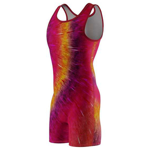 Custom Sublimated Wrestling <b>Singlet</b> <b>Men</b> Compression Wrestling Uniform Quick Dry Training Competition Sportswear Pakistan - Product Image 4