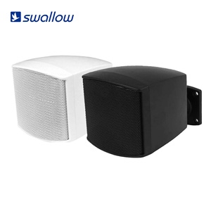 Haut-parleur mural compact en plastique SWORT W33, pleine gamme, 100V, 8-10W, 220Hz-17kHz, pour musique d'ambiance, usage commercial - Product Image 1